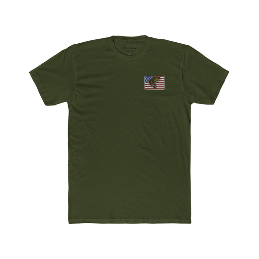 Fishing and Freedom Cotton Crew Tee